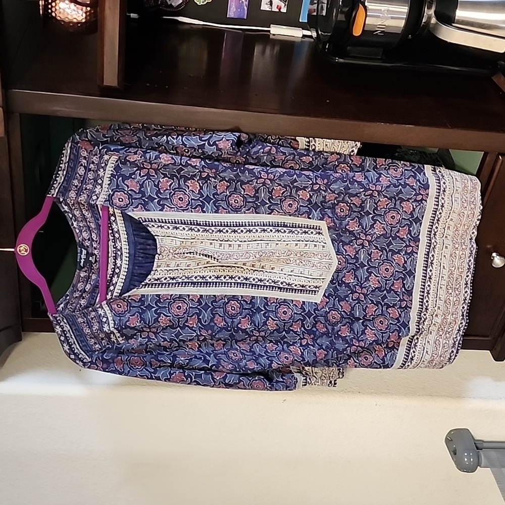 Lucky Brand 3X Blouse Top